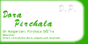 dora pirchala business card